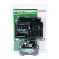 Batteries | Hitachi UC18YSL3S Compact 18V 3.0Ah Lithium Ion Battery (2 Pack) and Charger Combo Kit image number 1