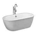 Fixtures | American Standard 2764.014M202.011 Cadet 66 in. x 32 in. x 23 in. Freestanding Tub (Arctic White) image number 0