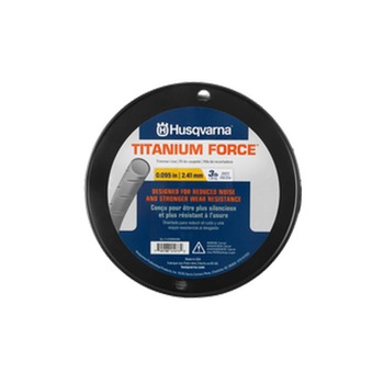 Husqvarna Titanium Force 0.095 in. x 840 ft. Spooled String Trimmer Line