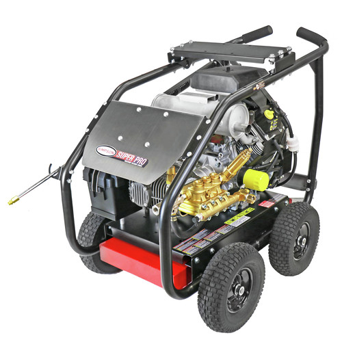 Pressure Washers | Simpson 65214 6000 PSI 5.0 GPM Gear Box Medium Roll Cage Pressure Washer Powered by KOHLER image number 0