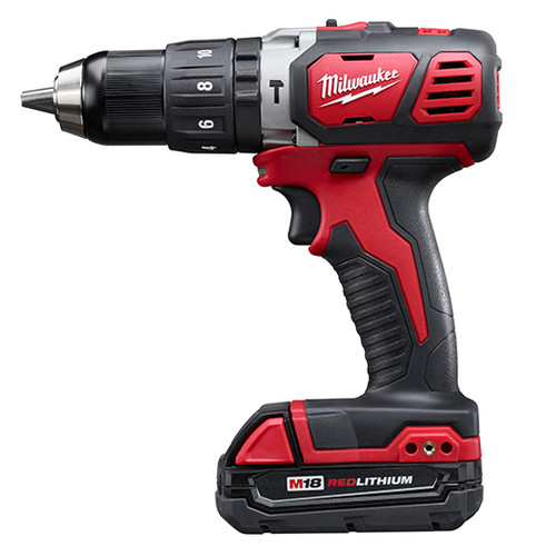 Milwaukee 260722CT M18 18V Cordless LithiumIon 12 in. Hammer Drill Driver Kit