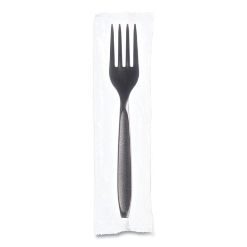 Cutlery | SOLO RSK1-0004 Reliance Mediumweight Cutlery, Fork - Black (1,000/Carton) image number 0