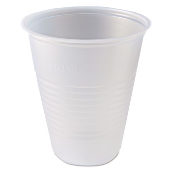 Fabri-Kal 7 oz. RK Ribbed Cold Drink Cups - Clear (2500/Carton)