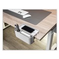 Bulk Savings Pricing 2 | Deflecto 400002 9 x 6.17 x 3.5 Standing Desk Organizer - Large/Gray image number 3