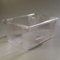 Food Trays, Containers, and Lids | Carlisle 1062307 18 in. x 26 in. x 12 in. 16.6 gal. StorPlus Polycarbonate Food Storage Container - Clear image number 3
