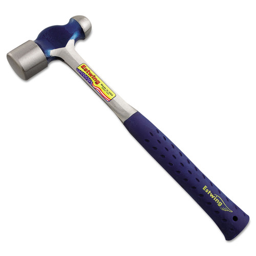 Claw Hammers | Estwing E3-32BP 14-1/2 in. Ball Pein Hammer with Straight Nylon Vinyl Handle image number 0