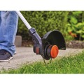 String Trimmers | Black & Decker LST201 20V MAX Lithium-Ion 10 in. Cordless String Trimmer/Edger Kit (1.5 Ah) image number 3