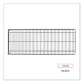 Office Jansan | Alera ALESW584818BL Industrial Wire Shelving 48 in. x 18 in. Extra Wire Shelves - Black (2-Piece/Carton) image number 5