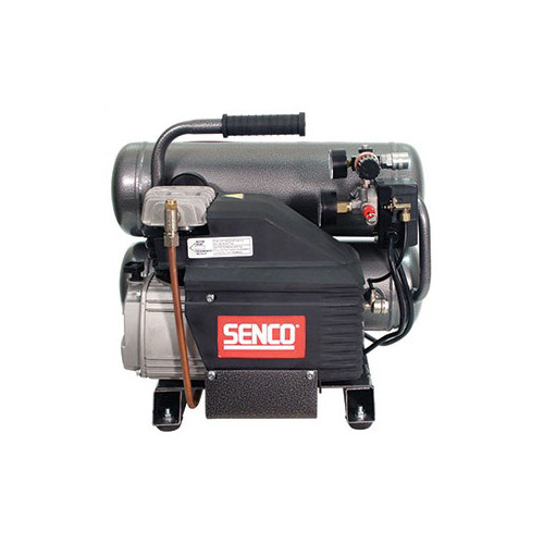 Portable Air Compressors | Factory Reconditioned SENCO PC1131 2.5 HP 4.3 Gallon Oil-Lube Twin Stack Air Compressor image number 0