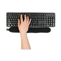 Office Jansan | IMAK Ergo A10160 17.75 in. x 3 in. Keyboard Wrist Cushion - Black image number 1