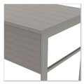 Cleaning & Janitorial Supplies | Linea Italia LITUR602ASH Urban Series 59 in. x 59 in. x 29.5 in. L-Shaped Desk - Ash image number 6