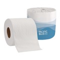 Toilet Paper | Georgia Pacific Professional 18280/01 Pacific Blue Select 2-Ply Bathroom Tissue - White (550 Sheets/Roll, 80 Rolls/Carton) image number 2