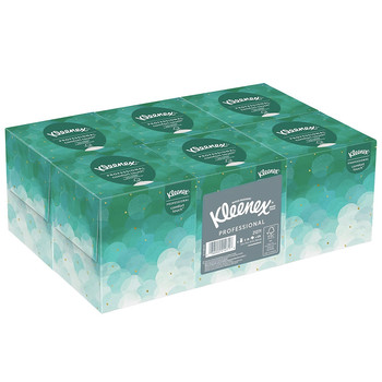 PRODUCTS | Kleenex 21271 Pop-Up Box Boutique 2-Ply Facial Tissue - White (6 Boxes/Pack, 95 Sheets/Box)