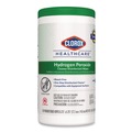 Office Jansan | Clorox Healthcare 30825 5.75 in. x 6.75 in. Hydrogen Peroxide Cleaner Disinfectant Wipes - White Unscented (6/Carton) image number 1