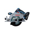 Circular Saws | Bosch GKS18V-22LB25 18V Brushless Lithium-Ion 6-1/2 in. Cordless Blade-Left Circular Saw Kit with 2 Batteries (4 Ah) image number 1
