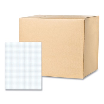 Roaring Spring 8.5 in. x 11 in. Sheets Gummed Pad - White (72/Carton)