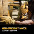 Impact Wrenches | Dewalt DCF890M2 20V MAX XR Cordless Lithium-Ion 3/8 in. Compact Impact Wrench Kit image number 8