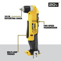 Combo Kits | Dewalt DCK940D2 20V MAX Brushed Lithium-Ion Cordless 9-Tool Combo Kit with 2 Batteries (2 Ah) image number 7