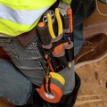 Tool Belts | Klein Tools 5240 Tradesman Pro 10.25 in. x 5.5 in. x 10.25 in. 9-Pocket Tool Pouch image number 8