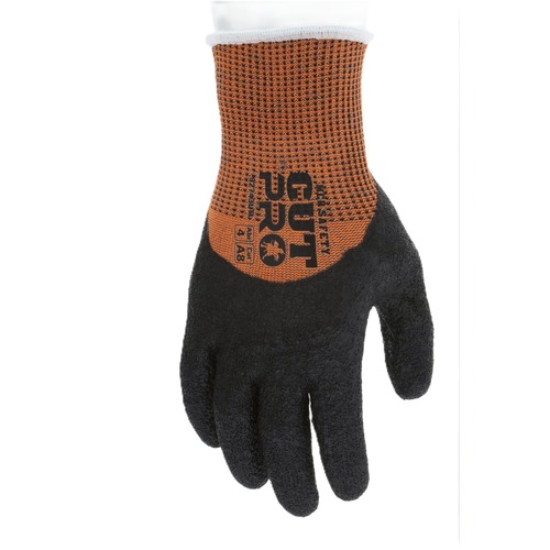 Work Gloves | MCR Safety 92743LTXL Cut Pro 92743LT Gloves - X-Large Black/Oragne (1-Dozen) image number 0