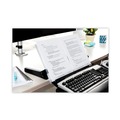 Office Jansan | 3M DH640 300 Sheet Capacity In-Line Freestanding Plastic Copyholder - Black/Clear image number 3