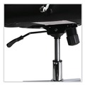 Office Chairs | Alera ALEWS4116 18.19 in. to 21.93 in. Seat Height Leather Task Chair Supports Up to 275 lb - Black Seat/Black Back image number 4