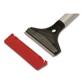 Cleaning & Janitorial Supplies | Nexstep Commercial Products 96552 MaxiPlus Window and Floor Scraper, 4-in Blade Width, 48-in Handle Length image number 3
