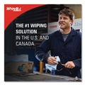 Paper Towels and Napkins | WypAll 41041 11.1 in. x 16.8 in. X80 Cloths with Hydroknit Brag Box - Blue (160 Wipers/Carton) image number 2