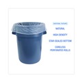 Office Jansan | Boardwalk Z7660VNKR01 38 in. x 60 in. 60 gal. 16 mic High Density Industrial Can Liners Coreless Rolls - Natural (200/Carton) image number 6