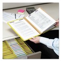 Office Jansan | Smead 19098 Eight SafeSHIELD Fasteners 3 Dividers Eight-Section Pressboard Top Tab Classification Folders - Legal Size, Yellow (10/Box) image number 4