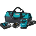 Orbital Sanders | Factory Reconditioned Makita XOB01-R 18V LXT Lithium-Ion 5 in. Cordless Random Orbit Sander Kit (3 Ah) image number 0