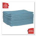 Office Jansan | WypAll 05776 L40 1/4 Fold 12.5 in. x 12 in. Wiper - Blue (56/Box, 12 Boxes/Carton) image number 4