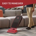 Vacuums | Hoover Commercial CH50300 Task Vac Soft Bag Lightweight Upright with 12 in. Cleaning Path - Black/Red image number 2