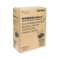 Labor Day Sale! Save $30 off $199! | Pactiv Corp. NC838B Newspring VERSAtainer 5 x 7.25 x 2 24 oz Plastic Microwavable Containers - Black/Clear (150/Carton) image number 1