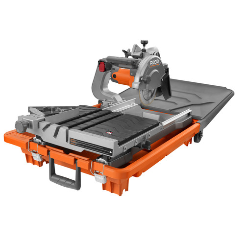 Factory Reconditioned Ridgid Zrr4040 12 Amp 8 In Tile Saw With Stand