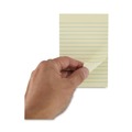 Office Jansan | Universal UNV28073 4 in. x 6 in. Note Ruled Recycled Self-Stick Note Pads - Yellow (12 Pads/Pack) image number 4