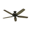 Ceiling Fans | Hunter 54062 60 in. Valerian Casual Brittany Bronze Barnwood Indoor Ceiling Fan with 2 Lights image number 8