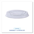 Cups and Lids | Boardwalk BWKPRTLID1 1 oz. Souffle/Portion Cup Lids - Clear (2500/Carton) image number 2
