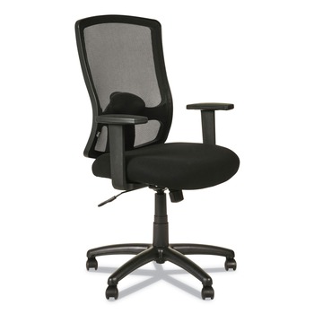 Alera Etros Series 275 lbs. Capacity High-Back Swivel/Tilt Chair - Black