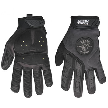 Klein Tools 40215 Journeyman Grip Gloves - Large, Black