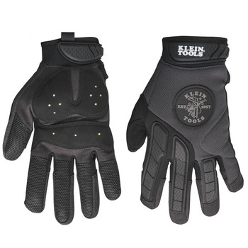 Klein Tools Journeyman Grip Gloves - X-Large, Black