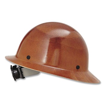 MSA 475407 Skullgard Standard Protective Hat with Fas-Trac III Suspension - Natural Tan