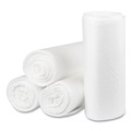 Trash Bags | Inteplast Group S386022N 60 gal. 22 microns 38 in. x 60 in. High-Density Interleaved Commercial Can Liners - Clear (25 Bags/Roll, 6 Rolls/Carton) image number 0