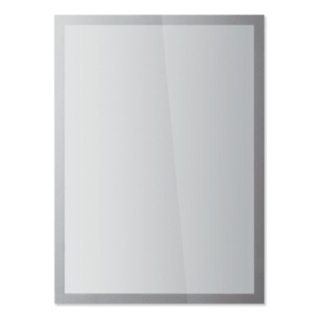 Durable 11 in. x 17 in. DURAFRAME SUN Sign Holder - Silver Frame (2/Pack)