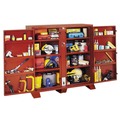 New Year New Savings! Save $25 off $150 | JOBOX 1-695990 Extra Heavy-Duty 4-Door Utility Cabinet with Door Shelves image number 1