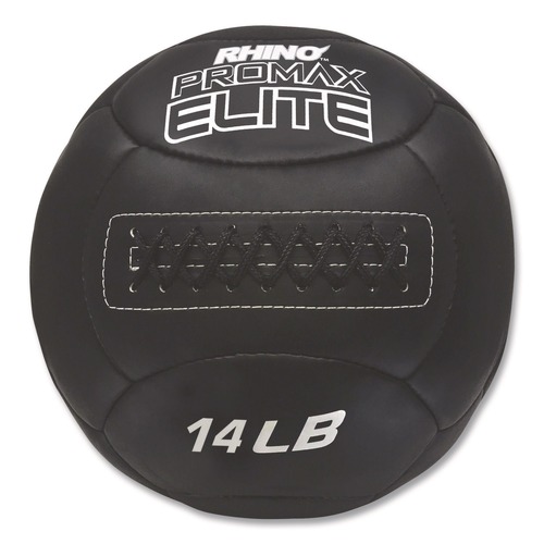 Toys | Champion Sports PRX14 Rhino Promax Elite 14 lbs. Medicine Ball - Black image number 0