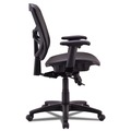  | Alera ALEEL42B18 Alera Elusion Series Air Mesh Mid-Back Swivel/tilt Chair, Black image number 2