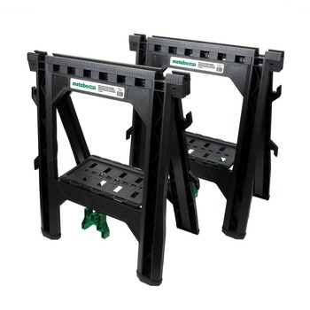 Metabo HPT 115445M (2-Pack) Folding Sawhorses