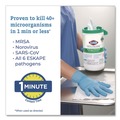 Cleaning Cloths | Clorox Healthcare 30827 12 in. x 11 in. Hydrogen Peroxide Cleaner Disinfectant Wipes - Unscented White (2/Carton) image number 7