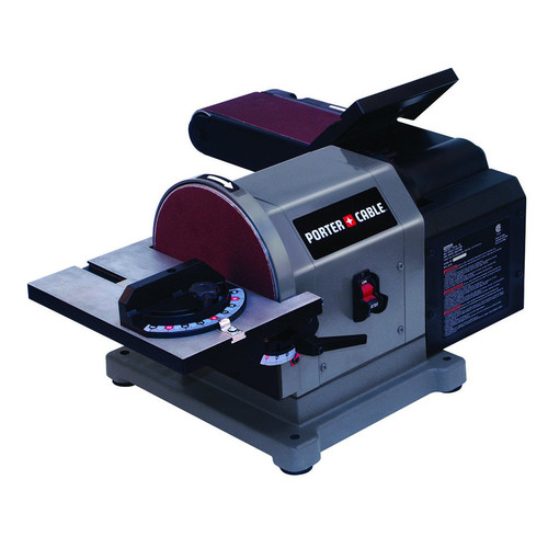 Porter Cable PCB420SA 5 Amp 4 in. x 8 in. Bench Belt Disc Sander